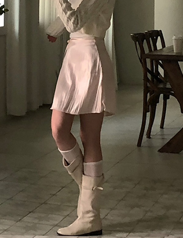 [핑크 입고지연8일] Ruru-skirt