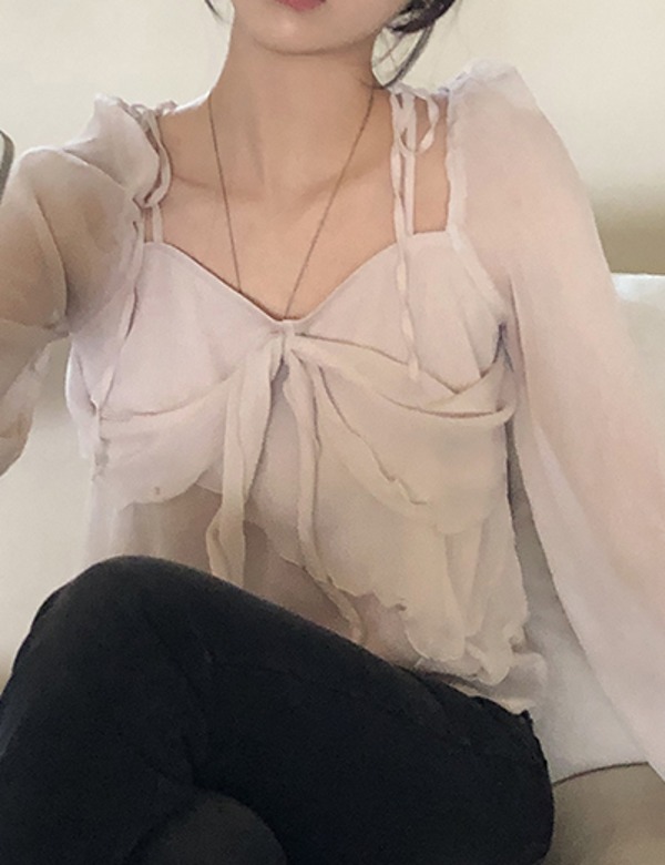 [입고지연8일] Lefe-blouse